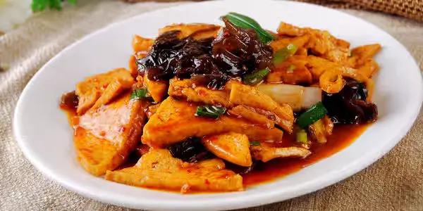 Braised Tofu at Mei's Foodie Hub Asian Restaurant in Andrews