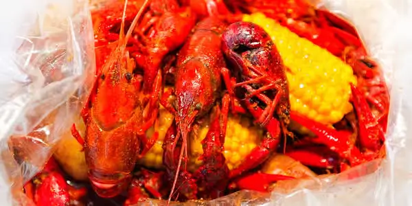 Crawfish at Mei's Foodie Hub Asian Restaurant in Andrews